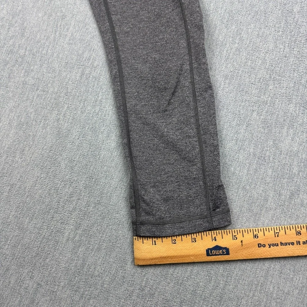 Lululemon Legging Women 6 Black Speed Up Crop Drawcord Waist Pockets Zip Running